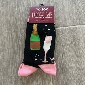 Yo Sox Perfect Pair Champagne